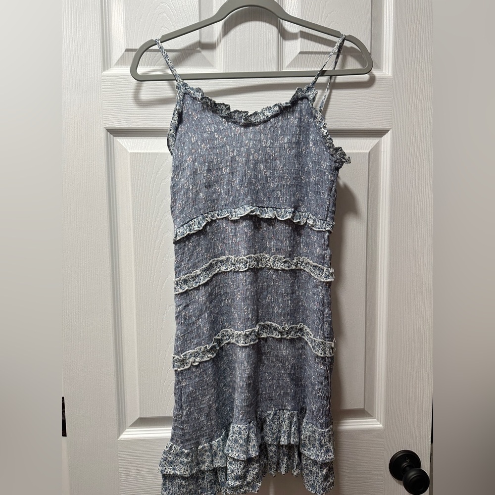 Sim & Sam Tiered Ruffle Dress